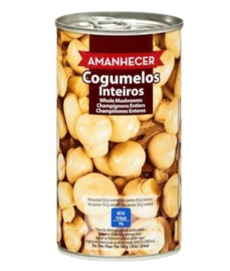Amanhecer Whole Mushrooms 355g